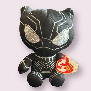 ty Black Panther Beanie Baby